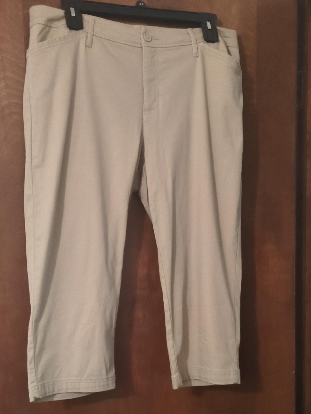 St. John's Bay Light Beige Stretch Chinos